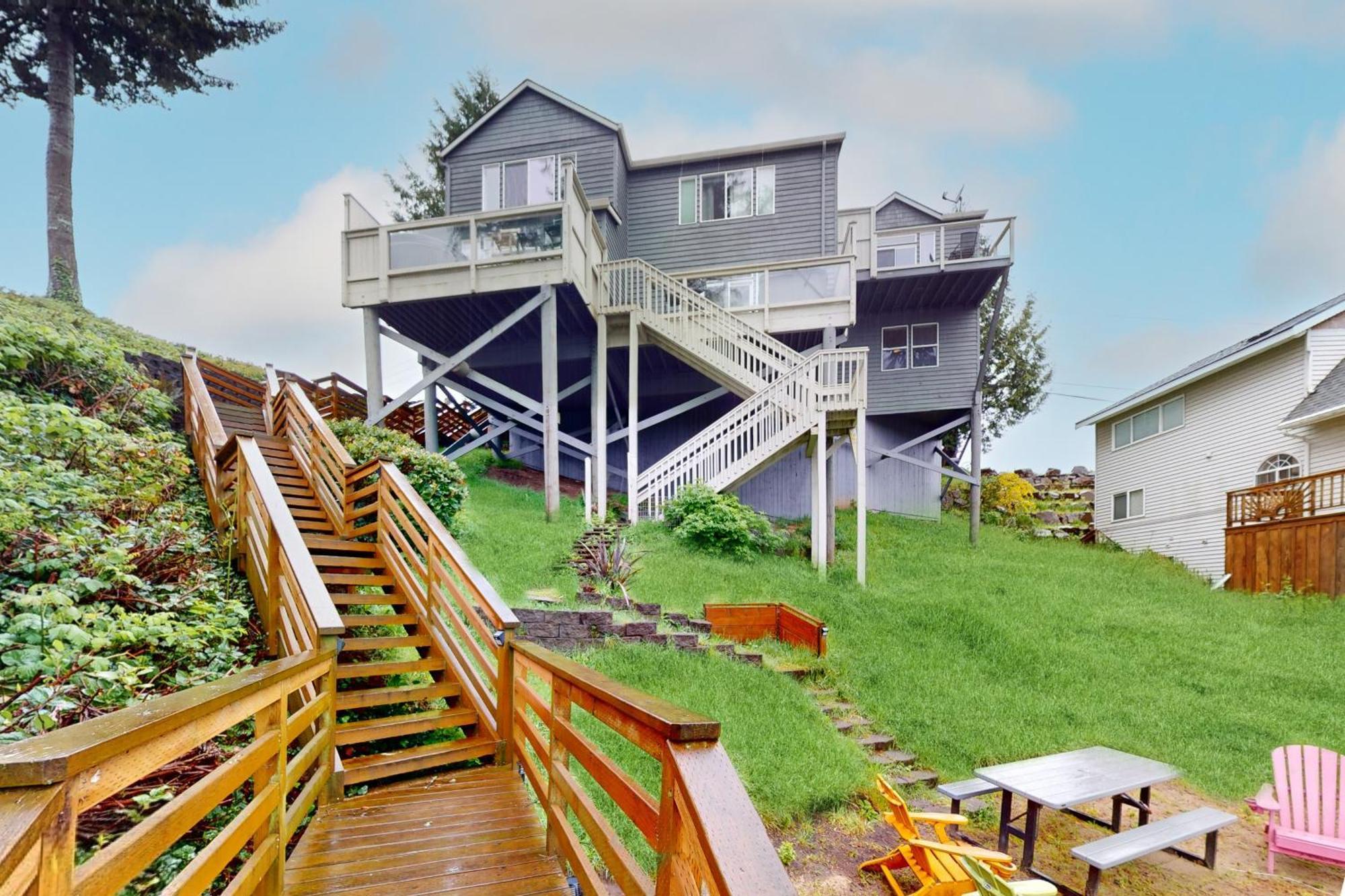Lazy Lookout On Devils Lake Lincoln City Exteriér fotografie